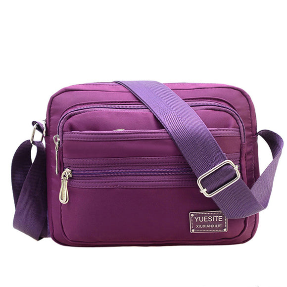 Women Nylon Light Waterproof Fashion Satchel Crossbody Shoulder Bag