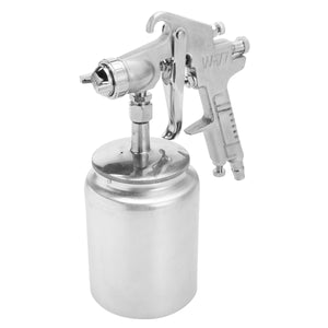 Heavy Duty Paint Suction Feed Spray Gun 3mm Large Nozzle 1L Pot Set-Up Sprayer