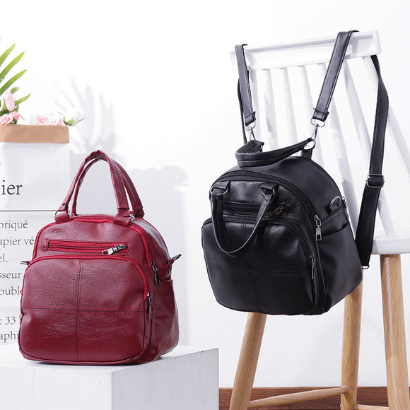 Leisure Wild Multipurpose Backpack Shoulder Bag Handbag  For Women