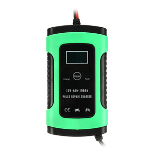 iMars EU Plug 12V 6A Pulse Repair LCD Battery Charger For Car Motorcycle Lead Acid Battery Agm Gel Wet