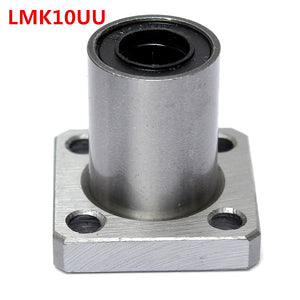 LMK10UU 10mm Square Flange Type Linear Bearing Motion Bushing Bearing