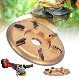 Woodworking Turbo Plane Power Wood Carving Tool Attachment For Angle Grinder