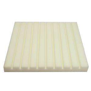 Acoustic Wedge Studio Soundproofing Foam Wall Tiles White 50x50x5cm