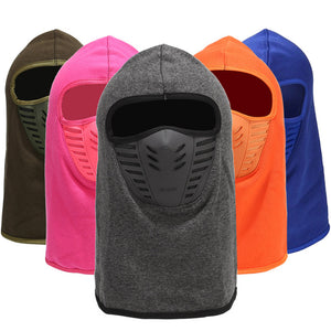 Winter Warm Motorcycle Scooter Riding Cycling Face Mask Cotton With Ear Neck Protection