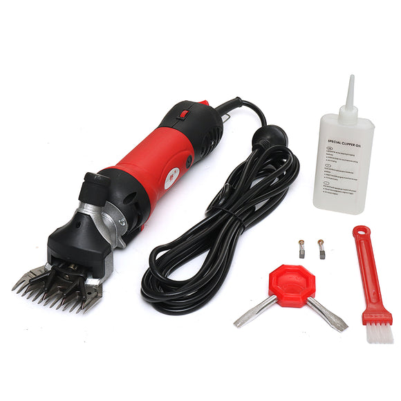 690W 220V Electric Sheep Goat Clipper Groomer Shaver Animal Farm Shearing Machine