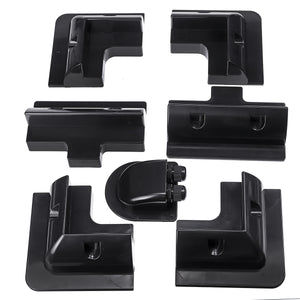 7pcs Set Solar Panel Corner Cable Mounting Bracket Kit For Caravan Boat RV Vehicle Roof Mount