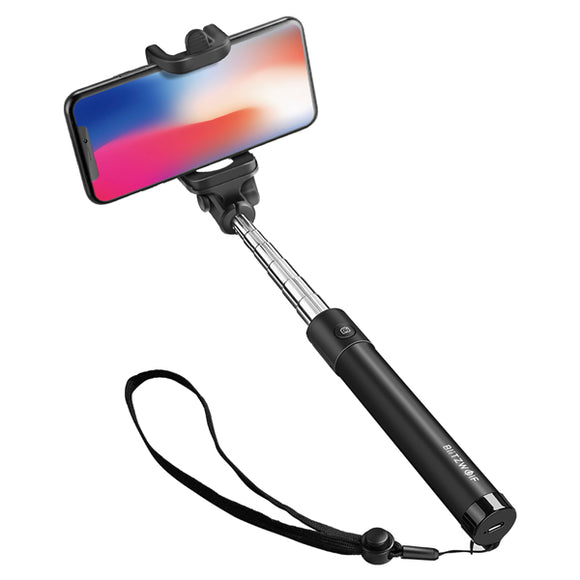 BlitzWolf BW-BS6 Extendable bluetooth Selfie Stick Monopod For Mobile Phones