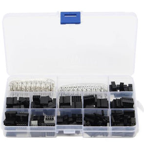 3x420Pcs Dupont Wire Jumper Pin Header Connector Housing Kit Male Crimp Pins+Female Pin Connector