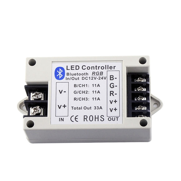 LED bluetooth Controller Dimmer By Android/IOS Smartphone APP For RGB Strip Light Lighting DC12V/24V