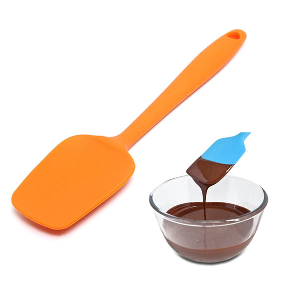 21cm Silicone Baking Cheese Spatula Butter Scraper Chocolate Mixer Cake Baking Tool