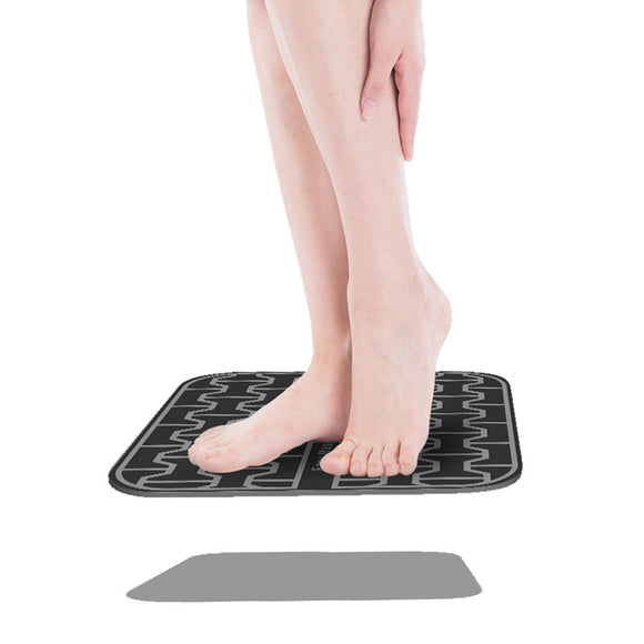 EMS Foot Massager Mat Electric Foot Massager Pedicure Vibrator Wireless Foot Muscle Stimulator Unisex Electric Massager