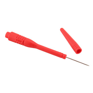 1Pcs 1.0MM  Multimeter Pen Needle Maintenance Test Stick Test Probe Gauge Stick Back Needle Connector for 4.0mm Banana Plug