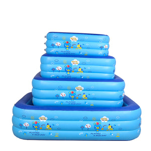 1.2/1.3/1.5/1.8M Kids Inflatable Swimming Pool Childs Toddlers Family Backyard Garden Pool