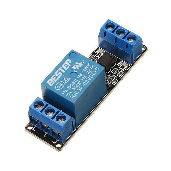 20pcs 1 Channel 3.3V Low Level Trigger Relay Module Optocoupler Isolation Terminal