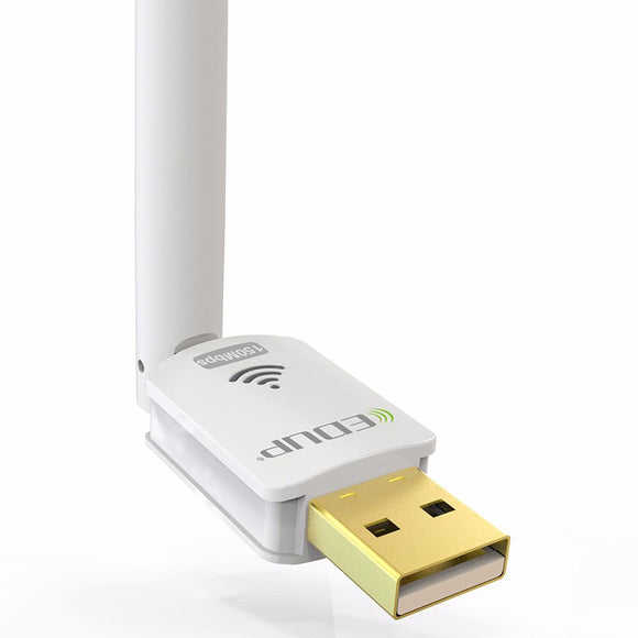 EDUP EP-8552S 150Mbps Wireless Wifi Network Adapter Wifi Dongle with 6dbi High Gain Antenna