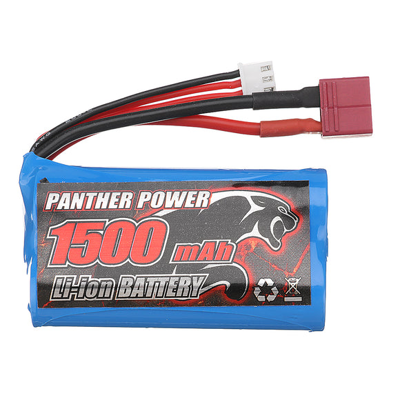 Remo 7.4V 1500mAh Lipo Battery For 1631 1/16 RC Car T Plug