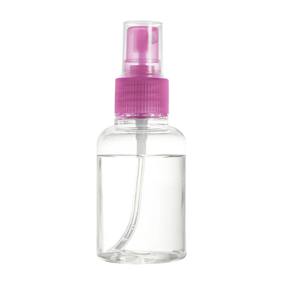 50ml Travel Transparent Empty Spray Bottle Plastic Mini Perfume Water Holder