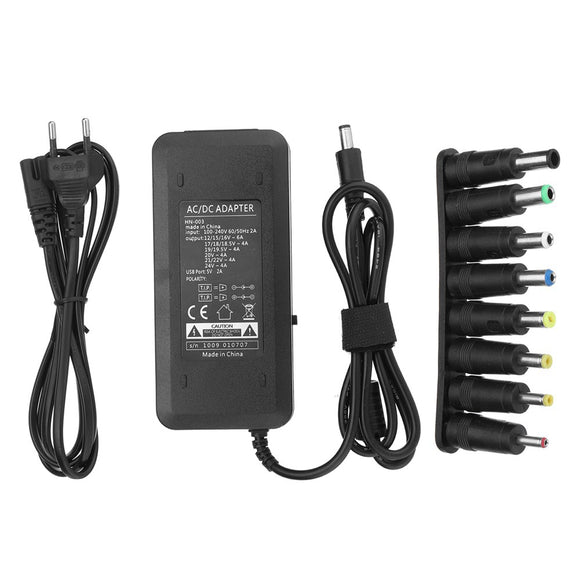 AC100-240V To DC12-24V 120W EU Plug Adjustable Power Adapter Universal Charger with 8 Standard Plugs