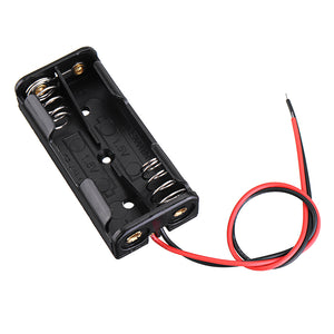 2 Slots AAA Battery Box Battery Holder Board with Switch for2xAAA Batteries DIY kit Case