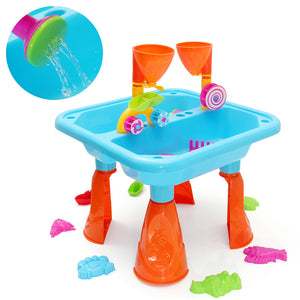 Kids Outdoor Sand and Water Children Activity Play Table Sandpit Toy Set