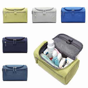 Oxford Portable Zipper Hanging Travel Bags Outdoor Capacity Toiletries Storage Case