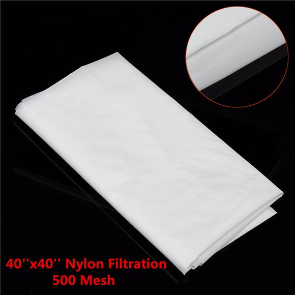 40x40 Inch Nylon Filtration 500 Mesh Water Oil Industrial Filter Cloth