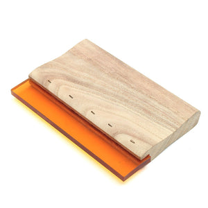 16cm Flat Screen Printing Scraper Rubber Blade Scraper Printing Tool