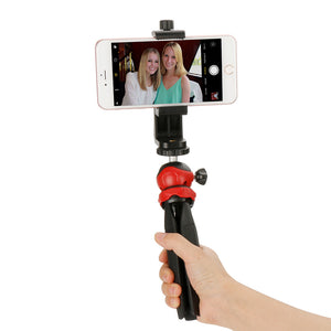 Ulanzi U-mini Desktop Portable Red Tripod with Removable 360 Degree Ballhead