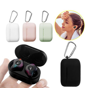 Portable Shockproof Dirtproof Silicone Wireless bluetooth Earphone Storage Case for Sabbat E12 / X12 PRO