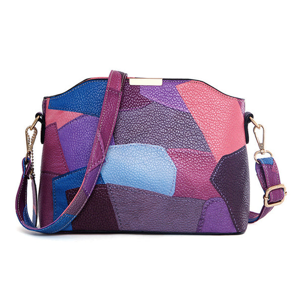 Female Patchwork Shell Crossbody Bags Shoulder Bags