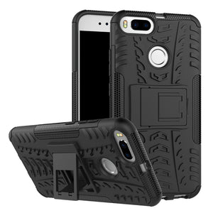 Bakeey Hybrid Shockproof TPU+PC Armor Stand Holder Back Case For Xiaomi Mi A1 / Xiaomi Mi 5X