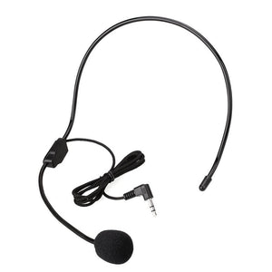 Bakeey Wired microphone 3.5MM Flexible Head-Mounted Mic for Voice Amplifier Loudspeaker