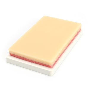 Silicone Medical Suture Training Pad Skin Model 3 Layers Student Repeated Practice Combo Kit