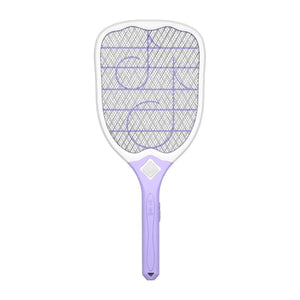 3000V 220V/50Hz USB Rechargeable Electric Mosquito Flying Swatter LED Electric Fly Killer