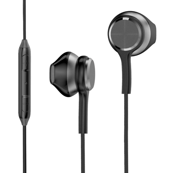 KIVEE MT18 3.5mm Wired Control In-Ear Headphones HD Voice Hifi Sound Quality Earphone