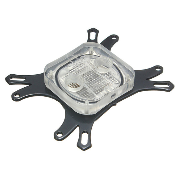 50mm CPU Water Cooling Block Water Block Plating Base Cool Inner Channel