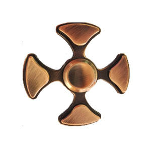 ECUBEE Hand Spinner Zinc Alloy Copper Fidget Spinner Finger Focus Reduce Stress Gadget