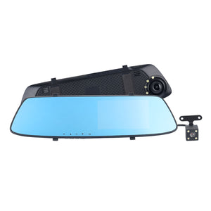 4.3 Inch F12C 1080P HD Display Car DVR Rear View Camera Recorder with 17 Degree Wide Angle