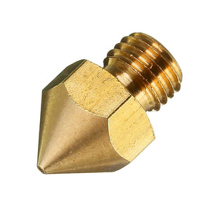 50pcs Creality 3D 0.4mm Copper M6 Thread Extruder Nozzle For CR-10S PRO 3D Printer Part