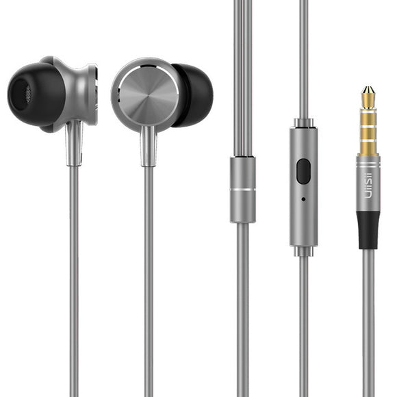 Uiisii GT500 Metal HiFi In-Ear Earphones Noise isolating Earbud Super Clear Wired Earphone with Mic