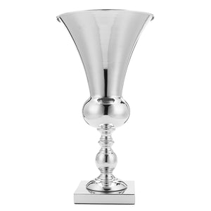 50cm Iron Luxury Flower Vase Display Wedding Table Centrepiece Home Party Decor Silver
