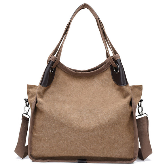 Women Quality  Canvas Casual Large Capacity Handbag Shoulder Bag Crossbody Bag