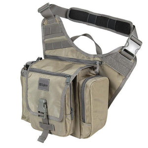 Men Waterproof Outdoor Casual Multi-functional Large Capacity Crossbody Bag Tactical Package