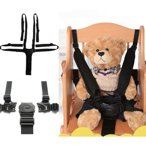 Portable Babies Chair Stroller Five-point Safety Belt Harness Stroller 5 Point Safety Belt Stroller