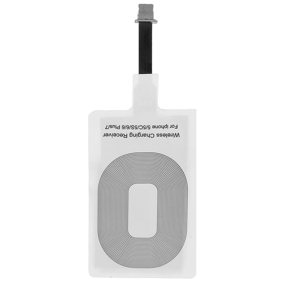 Universal Qi Ultra-Thin Portable Wireless Charging Receiver Adapter for iPhone 6 7 Plus S7 Xiaomi