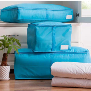 Portable Quilts Storage Bags Packing Luggage Folding Storage Box Clothes Organizer Bags Home Storage