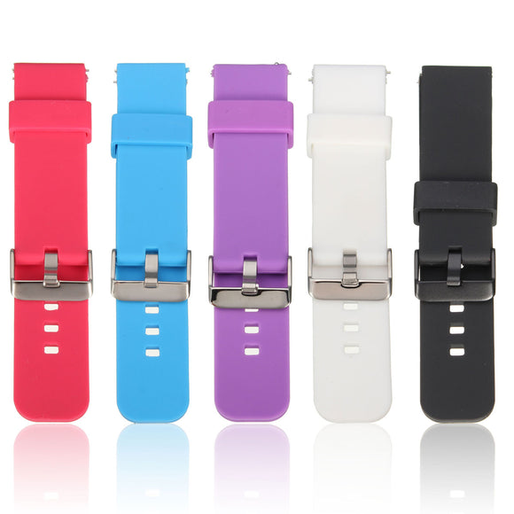 Sports Silicone Watch Band Strap For Pebble Time Samsung Galaxy R380 Smart Watch