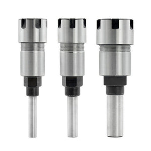 Milling Cutter Extension Rod Alloy Tool Holder Woodworking Tool for ER20 and ER16 Collet