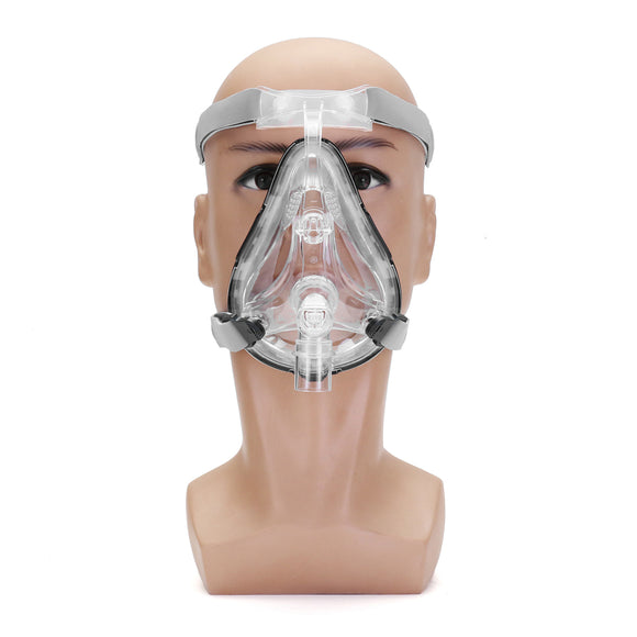 Silicone Gel FM FM1 Nasal Mask Headgear Masks Interface Sleep & Snore Strap Full-Face Mask