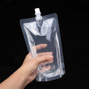 500ml Halloween Pouch Props Blood Juice Water Drink Bag Reusable Cosplay Party Use